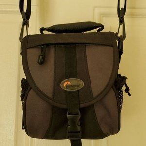 Lowepro Padded Camera Bag Tote Shoulder Satchel Black Gray